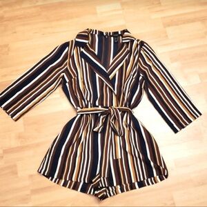 Striped Romper